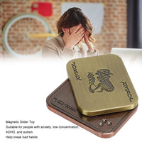 Metal Poker Push Card Fidget Slider Fidget Clicker Fidget Toys for Adults Teens Relieve Stress Anxiety ADHD Office Desktop Gadgets for School Anxiety Relief Gift for Boyfriend Husband and Father (EDC Joker) Spinner